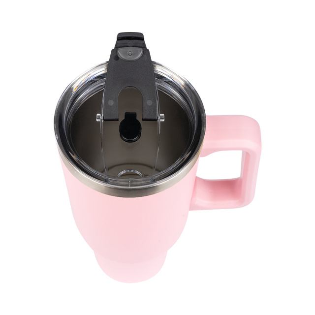 Momo Way 1200ml thermal mug pink