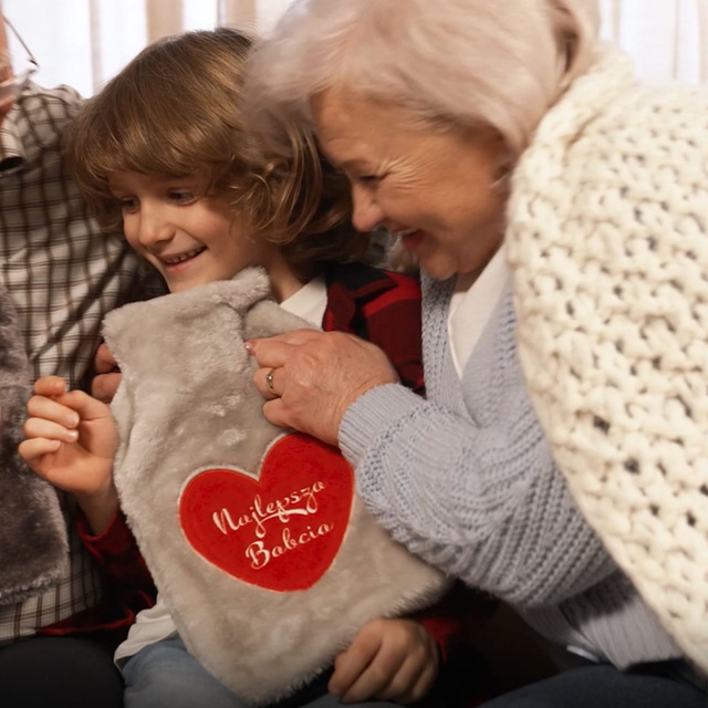 Termofor w Pokrowcu Najlepsza Babcia 1,8 L