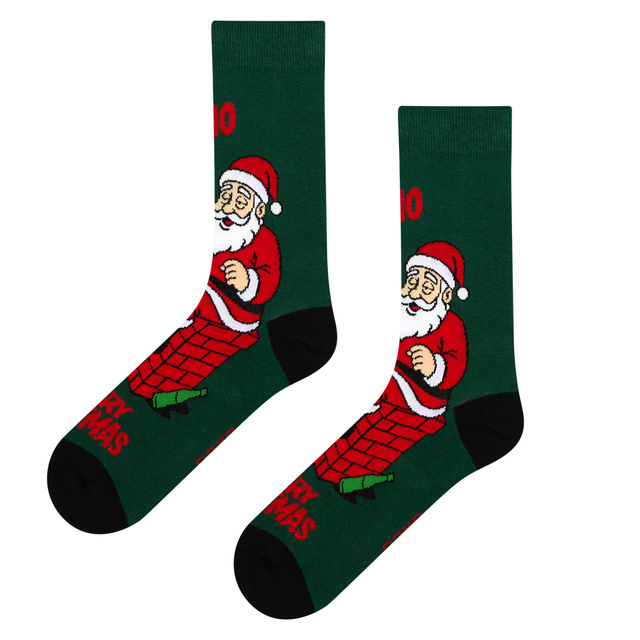 Naughty Santa Claus Socks