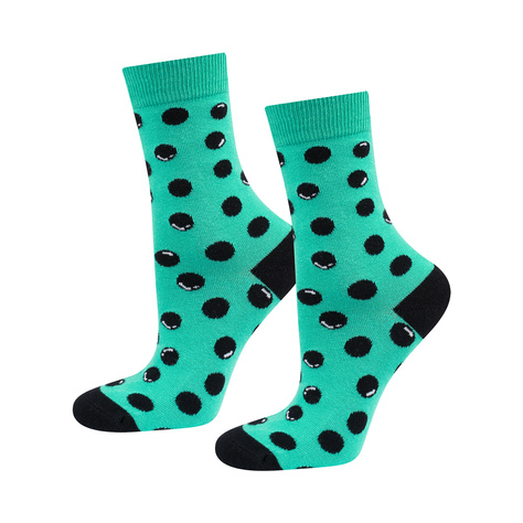 Soxo men's turquoise women's socks Bubble Tea - 2 Pairs