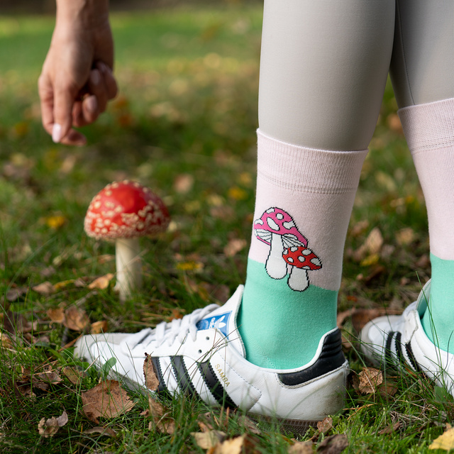 Mushroom Socks 2-Pack