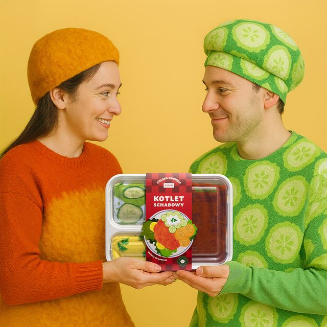 Pork Cutlet Socks 2-Pack