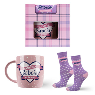 Set Best Grandma Socks + Mug