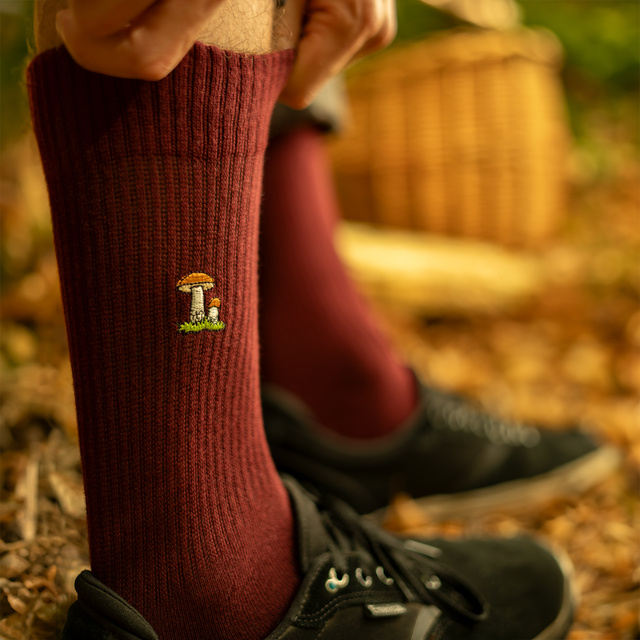Mushroom Socks 4-Pack
