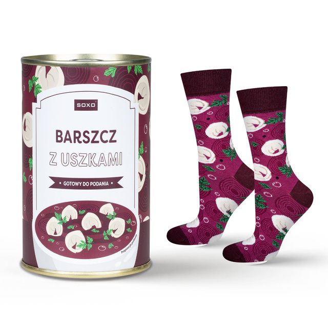 Skarpetki Barszcz z Uszkami w Puszce