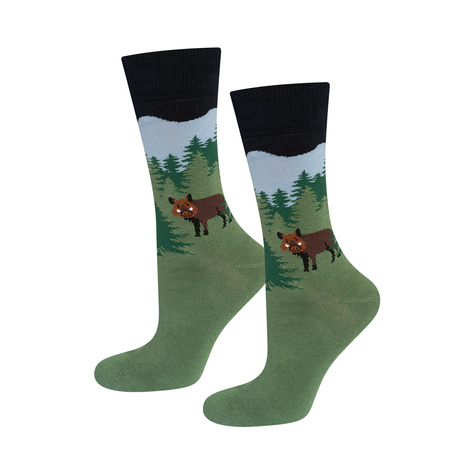 SOXO men's colorful hunting socks - 3 pairs