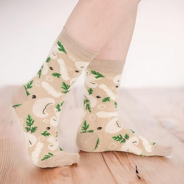 Mushroom Soup Socks in a Can