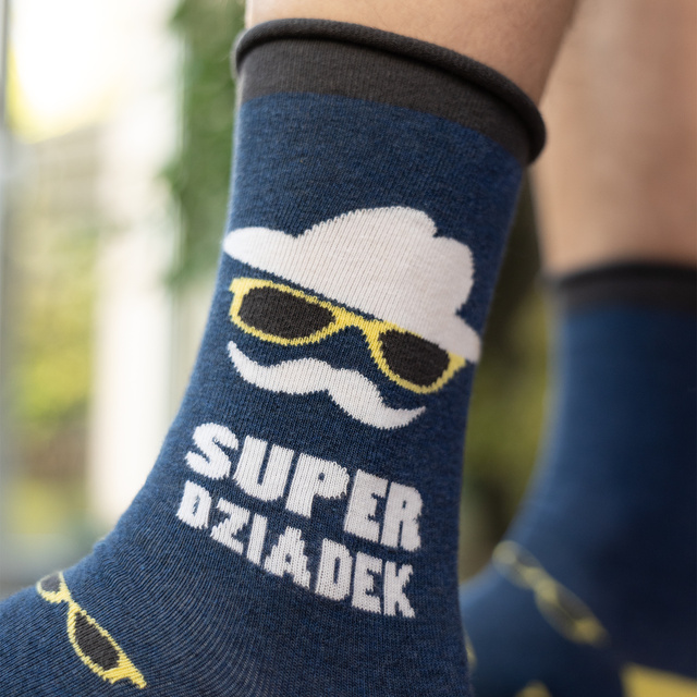Super Grandpa Socks
