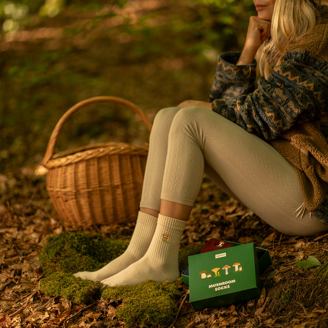 Mushroom Socks 4-Pack