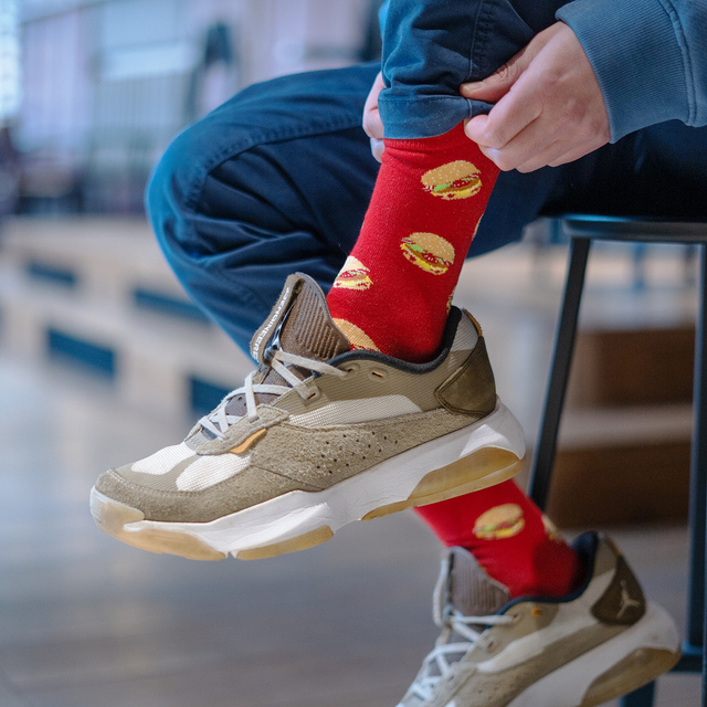 Hamburger Socks