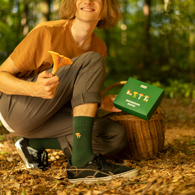 Mushroom Socks 4-Pack