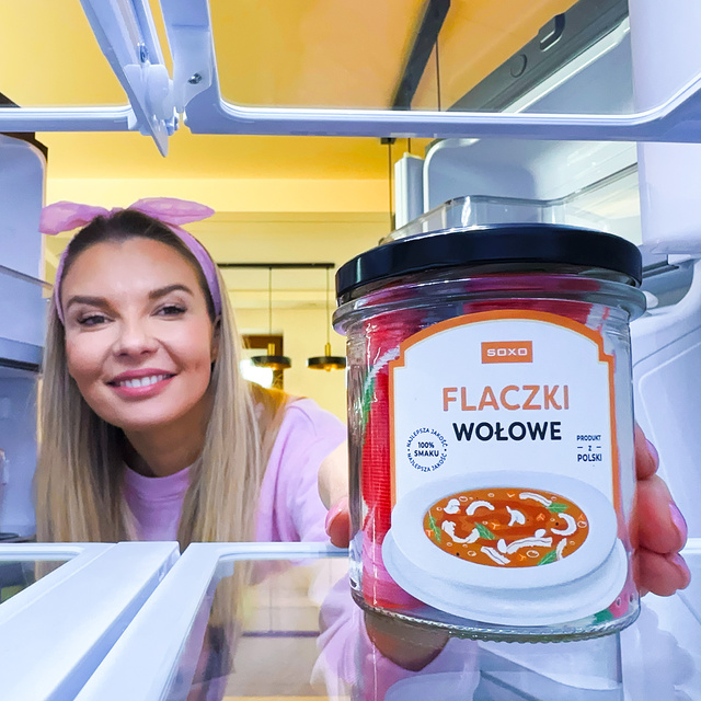 Beef Tripe Soup Socks in a Jar