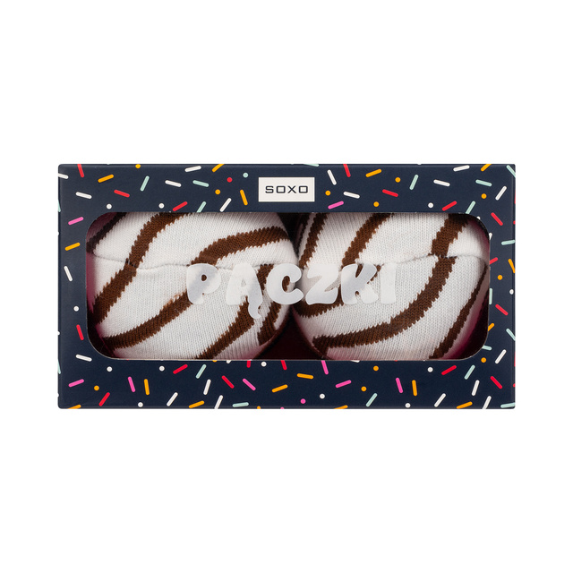 SOXO Women's Socks Donuts in a Pack - 2 Pairs