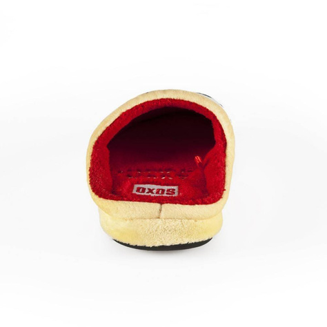 Colorful SOXO women's slippers with the Polish inscriptions and a hard TPR sole