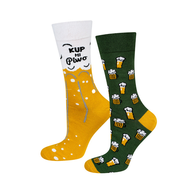  Colorful GOOD STUFF men's socks mismatched 