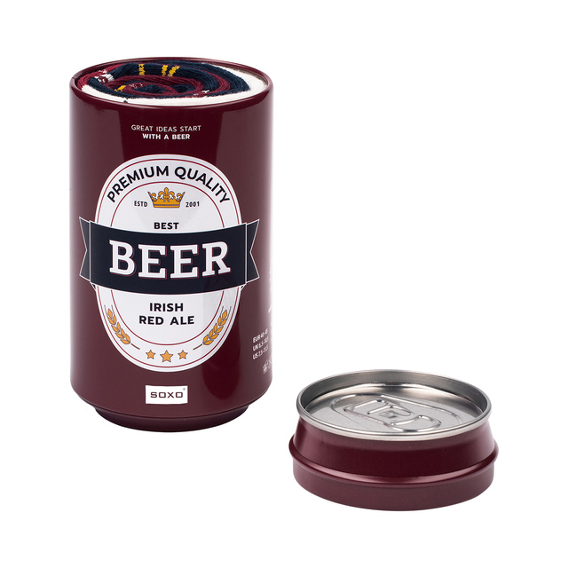 Skarpetki Piwo w Puszce Irish Red Ale