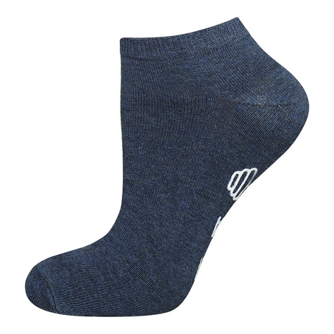 Navy blue men's socks SOXO with funny polish inscriptions gift 