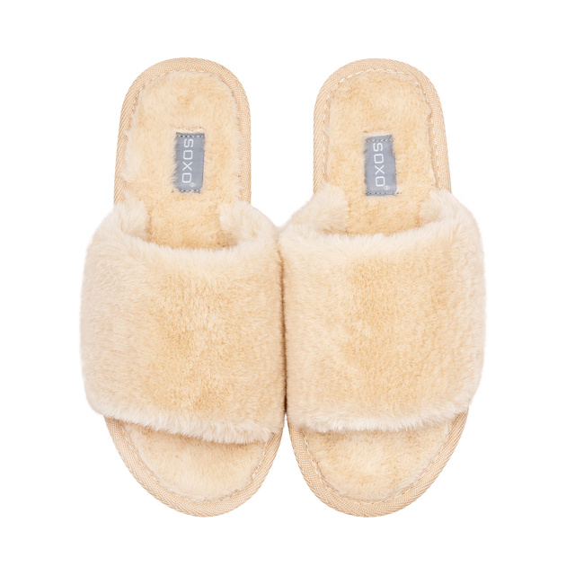 Slippers for Grandma SOXO in a gift box with Polish inscriptions