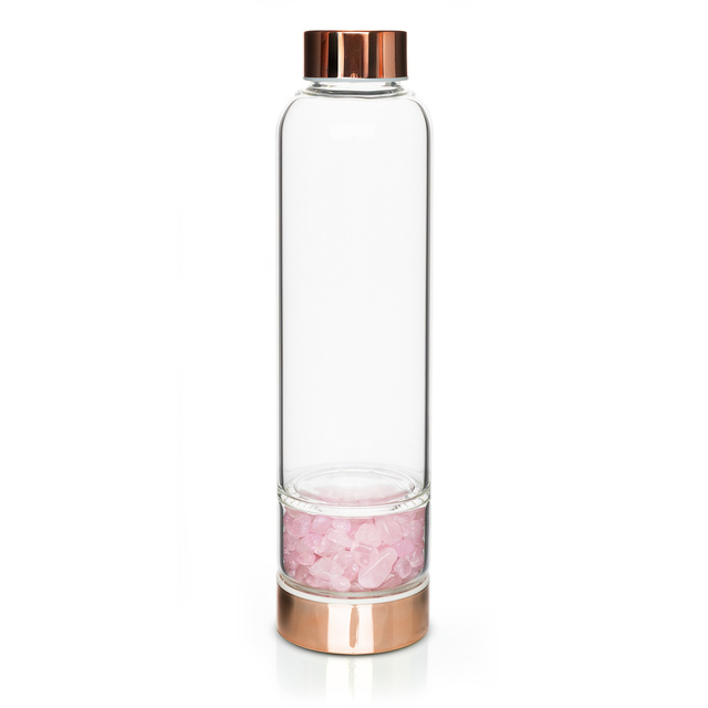 Rose Quartz Water Bottle 450mL 