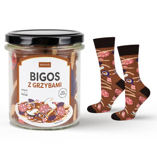 Skarpetki Bigos w Słoiku