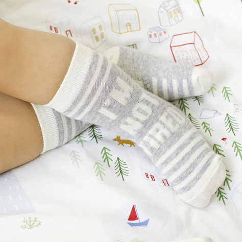 A set of SOXO socks for mother and child with inscriptions cotton gift