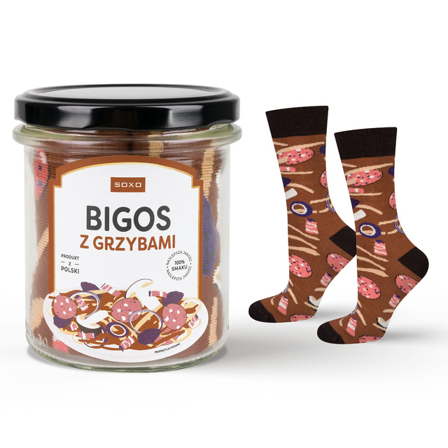 Skarpetki Bigos w Słoiku