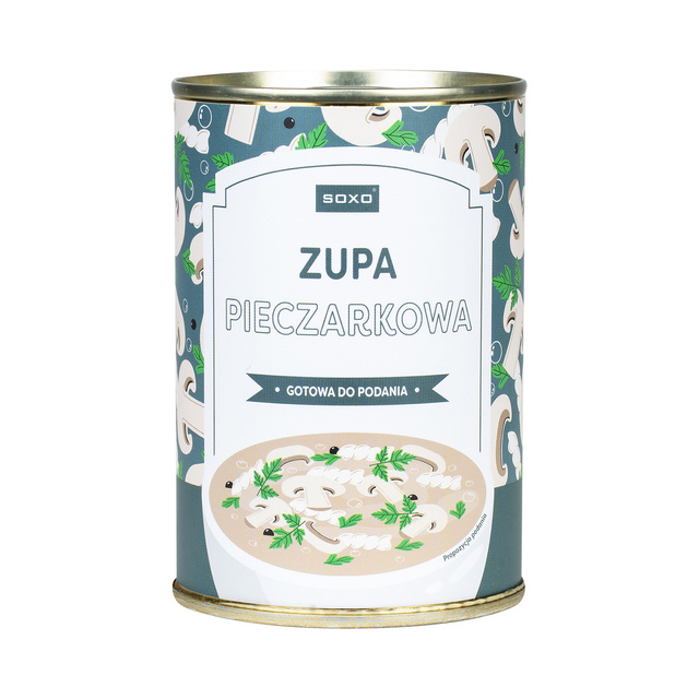 Skarpetki Zupa Pieczarkowa w Puszce
