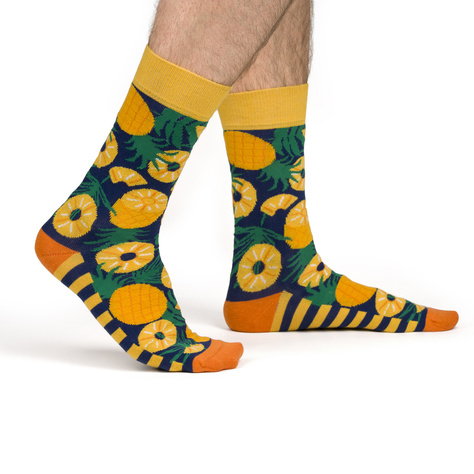 Women's Socks | Men's | SOXO GOOD STUFF | canned pineapple | for a gift | Unisex