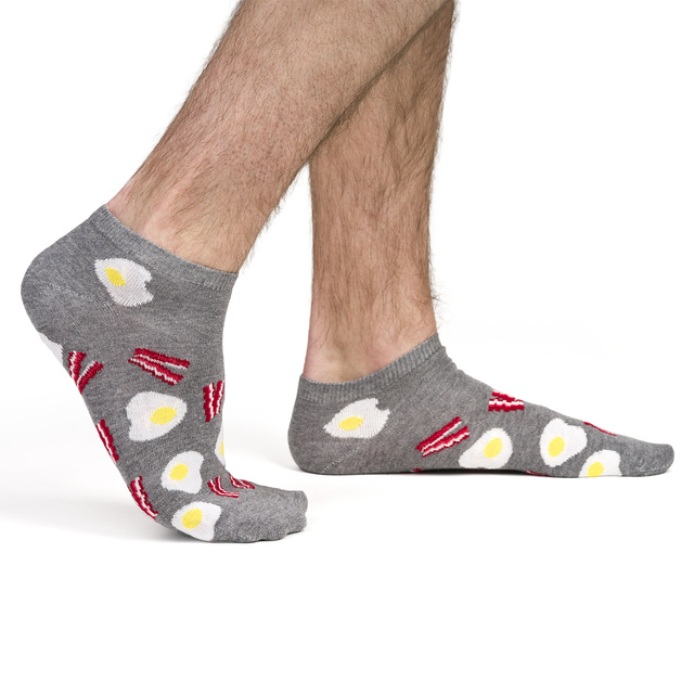 Set of 6x SOXO GOOD STUFF men's socks in a pizza box