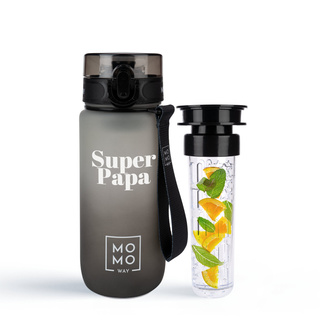 Butelka Tritanowa na Wodę Super Papa 600 ml