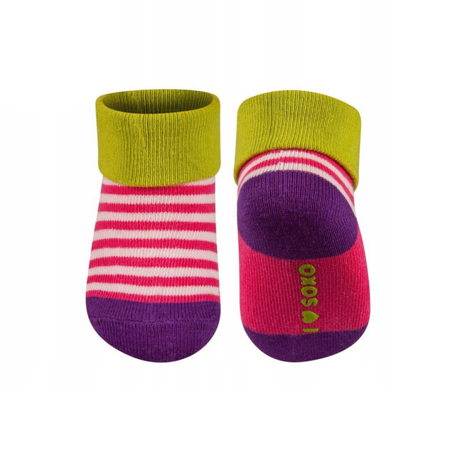 OUTLET Set of 6x SOXO baby socks