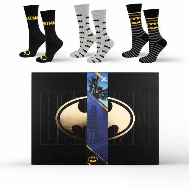 Gift Box ze Skarpetkami Batman 12-pak