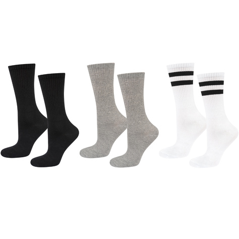 Set of 3 colorful GOOD STUFF men's socks sport