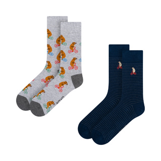 SOXO men's capybara cycling socks - 2