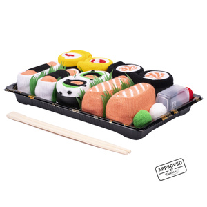 Zestaw 5x Skarpetki kolorowe SOXO sushi w pudełku 