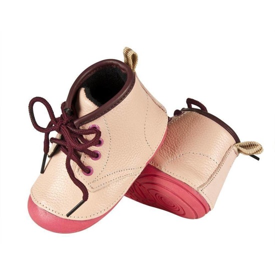 Buty dziecięce dla dziewczynki SOXO skórzane różowe