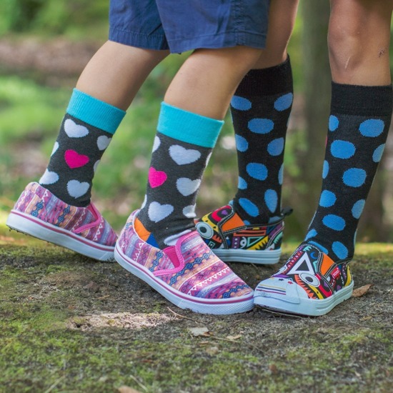 OUTLET Trampki dziecięce kolorowe SOXO ze wzorkami | idealne obuwie do szkoły 