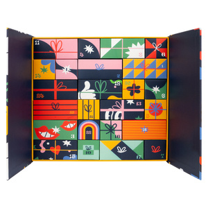 Gift box kolorowymi skarpetkami Zestaw 12x Skarpetki męskie damskie SOXO