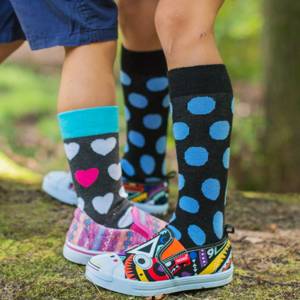 OUTLET Trampki dziecięce kolorowe SOXO ze wzorkami | idealne obuwie do szkoły