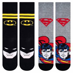 Skarpetki męskie kolorowe SOXO Batman i Superman DC Comics - 2 Pary