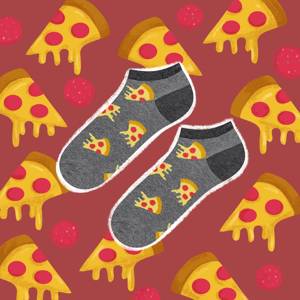 Stopki męskie kolorowe SOXO GOOD STUFF zabawne pizza | upominek dla Niego